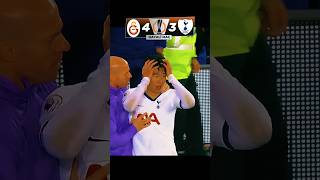 🔥Galatasaray VS Tottenham  UEL 2024 HAYALİ MAÇ  galatasaray shotrs youtube [upl. by Oemac]