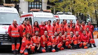 Cobertura sanitaria Herri Krosa Bilbao 2016  Servicio preventivo Cruz Roja Bizkaia [upl. by Inez348]