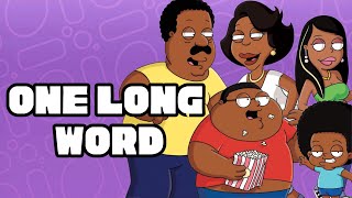 The Entire Cleveland Show Theme Song as One Long Word [upl. by Hodgson]