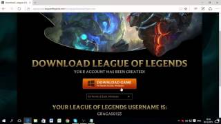 How to create a League of Legends account EU NordicampEast [upl. by Carmelita148]