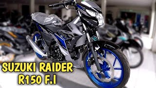 Suzuki RAIDER R150 FI Metallic Matte Fibroin Gray [upl. by Zetroc]