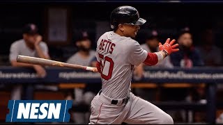 Red Sox Lineup Mookie Betts Is Torching The Rays [upl. by Nepsa450]