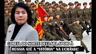 Coreia Do Norte Declara Apoio À Rússia Até A “Vitória” Na Ucrânia [upl. by Acinoreb306]