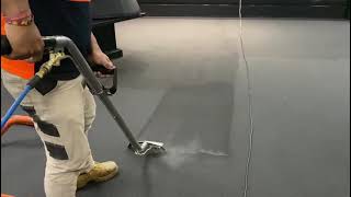 Best portable carpet steam cleaning machine  1600 Psi Steam master  Steam vac  Illusion gas log [upl. by Mila142]