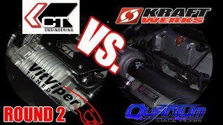 CT Vs Kraftwerks  Supercharger Battle Round 2  Civic Si FA5 [upl. by Hoyt706]