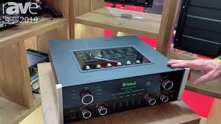 ISE 2019 McIntosh Labs Unveils the 70th Anniversary C70 Sterophonic Preamplifier [upl. by Anuahsal]