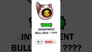 How much 1000 in Popcat be Worth in the Bullrun popcat shorts [upl. by Kerby696]