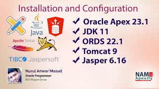 How to install and configure Oracle Apex 23 with ORDS 22 Tomcat and Jasper Report on Oracle Linux [upl. by Enimrej]