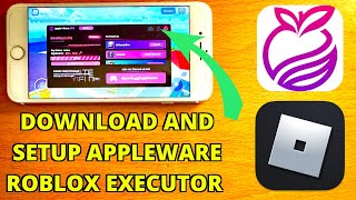 How To Download AppleWare Executor For Roblox on iPhone Free NO Computer Use Roblox Scripts iOS 17 [upl. by Adiraf868]