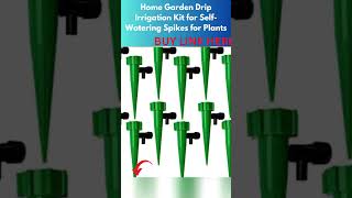 BUY LINK HERE Home Garden Drip Irrigation kit for Self Watering Spikes for Plants [upl. by Hazel522]