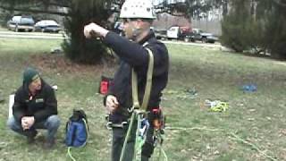 A look at the role of friction savers in tree climbing and tree care [upl. by Ltsyrk]