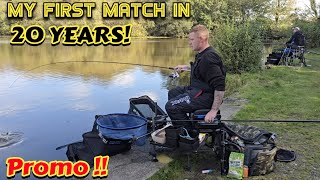 MY FIRST COARSE FISHING MATCH IN 20 YEARS  A little teaser for you all PROMO [upl. by Terbecki]