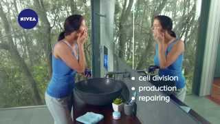 Face Care Tips By NIVEA How to use day and night cream [upl. by Neerhtak]