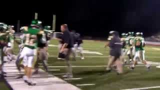 Rhea County Football celebration after York scores winning touchdown against Cookeville [upl. by Kruse]