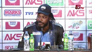 Press Conference after winning BPL final Match 2017 [upl. by Atneuqal]