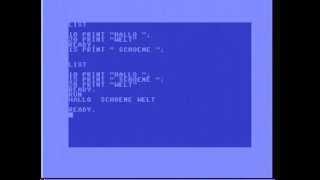 C64 Basic Kurs  Teil 1  Grundlagen [upl. by Hardman]