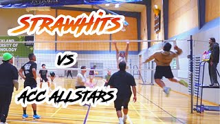 StrawHits vs ACC All Stars AUT Volleyball [upl. by Thorbert438]