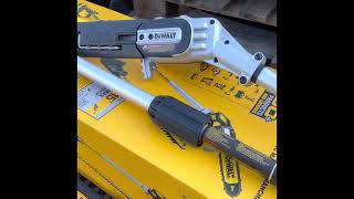 DeWALT DCKO86M1 20V MAX Cordless LiIon Pole SawHedge Trimmer Combo Kit  REVIEW [upl. by Nnylarac]