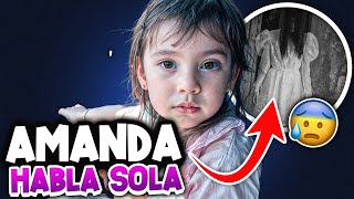 AMANDA habla SOLA 😱  GRABAMOS cuando JUEGA con UN FANTASMA  Los Molina [upl. by Gerfen]