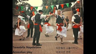 타란텔라 나폴리타나 아코디언 연주 Tarantella napoletana accordion play [upl. by Artimid674]