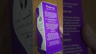 Shape up cream full reviewBreast enlargment cream  How to use  03269751225 [upl. by Aicilra]