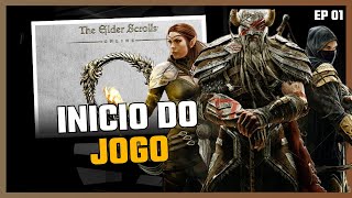 THE ELDER SCROLLS EP 1  INICIO DO JOGO VOD LIVE  GAMEPLAY PS5 [upl. by Nossah]