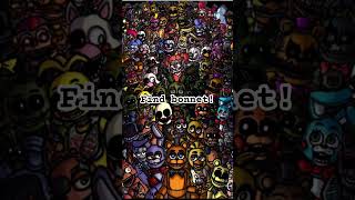 Find Bonnet bonnet fnaf fnaffandom fnaffan fnafbiggestfan [upl. by Hendry]