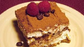 Tiramisu Recipe  Howto Video  Laura Vitale quotLaura In The Kitchenquot Episode 27 [upl. by Kurman378]