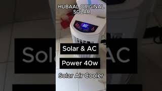 Solar Air Cooler Mogadishu Somalia Hubaal Solar [upl. by Tome]