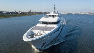 Feadship Arrow returned to Holland today [upl. by Grimaud]