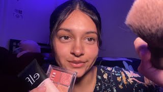 ASMR  Doing Your Makeup but you’re in a rush 💄personal attention brushing tapping [upl. by Sigvard]