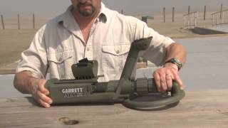 The Garrett ATX Metal Detector  How to Use  Part 2 [upl. by Annaor]