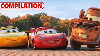 Every Cars on the Road Episode ⚡️  Pixars Cars On The Road  Compilation  disneyjr [upl. by Xuaegram90]