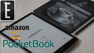 Pocketbook Inkpad X Pro vs Kindle Scribe Comparison [upl. by Eelarac]