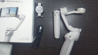 DJI OSMO Mobile SE Intelligent Gimbal 3Axis Phone Gimbal unboxing  Android amp iPhone use Gimbal [upl. by Siuraj]