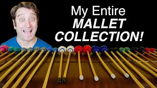 My Entire Jazz Vibraphone Mallet Collection [upl. by Schacker133]