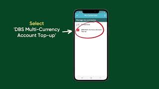 Steps on how to topup DBS Multi Currency Account via Moolahgo eWallet App [upl. by Adrien]