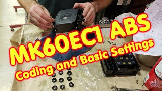 The MK60EC1 ABS Coding and Basic Settings [upl. by Amii526]