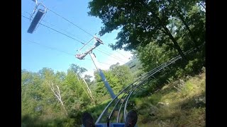 Terrifying Camelback Mountain Coaster Pennsylvania [upl. by Potter738]