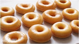 Melt In Your Mouth Glazed Donuts Recipe  How to make the BEST Yeast Donuts   Homemade Donuts [upl. by Alik]