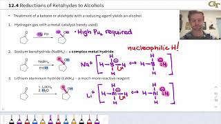 Complex Metal Hydride Reductions of Carbonyl Compounds [upl. by Burbank841]