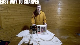 How to sharpen your chainsaw chain [upl. by Manolo]