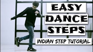 Indian Dance Step Tutorial For Beginners  Learn Easy Dance Steps  Vishal Lohkna [upl. by Nalorac763]