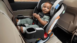 Graco Extend2Fit Convertible Car Seat Review  Safety Solution for Your Child [upl. by Sokim]