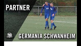 Germania Schwanheim  SV Zeilsheim 13 Spieltag Verbandsliga Mitte [upl. by Onirefez]