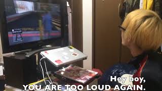 CRAZY JAPANESE DAD DESTROYS PS3 [upl. by Llet825]