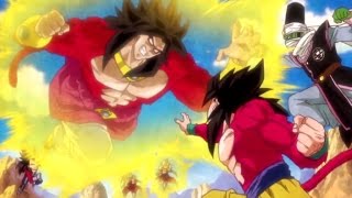 Dragon Ball Heroes JM7 Super Saiyan 4 Broly Opening HD [upl. by Trudy]