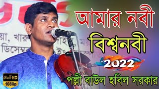 হবিল সরকারের নবীর শান ২০২২ । আমার নবী বিশ্বনবী । habil sarkar baul gaan । Bhatir Baul Media [upl. by Sachiko]