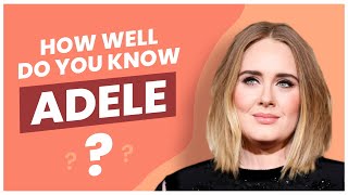 Adele Quiz  Are you a SUPERFAN Test your Adele knowledge POP MUSIC QUIZ [upl. by Toth149]