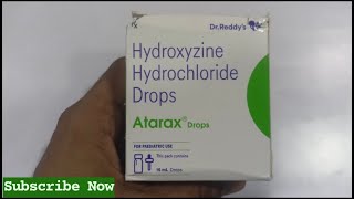 Hydroxyzine hydrochloride Drop  Atarex Drop [upl. by Jezabella]